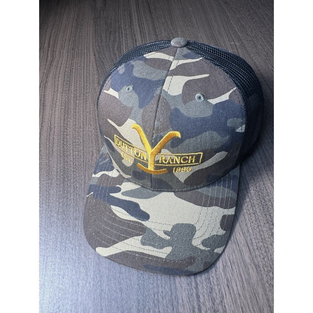 Yellowstone Dutton ranch tv show camo baseball‎ cap